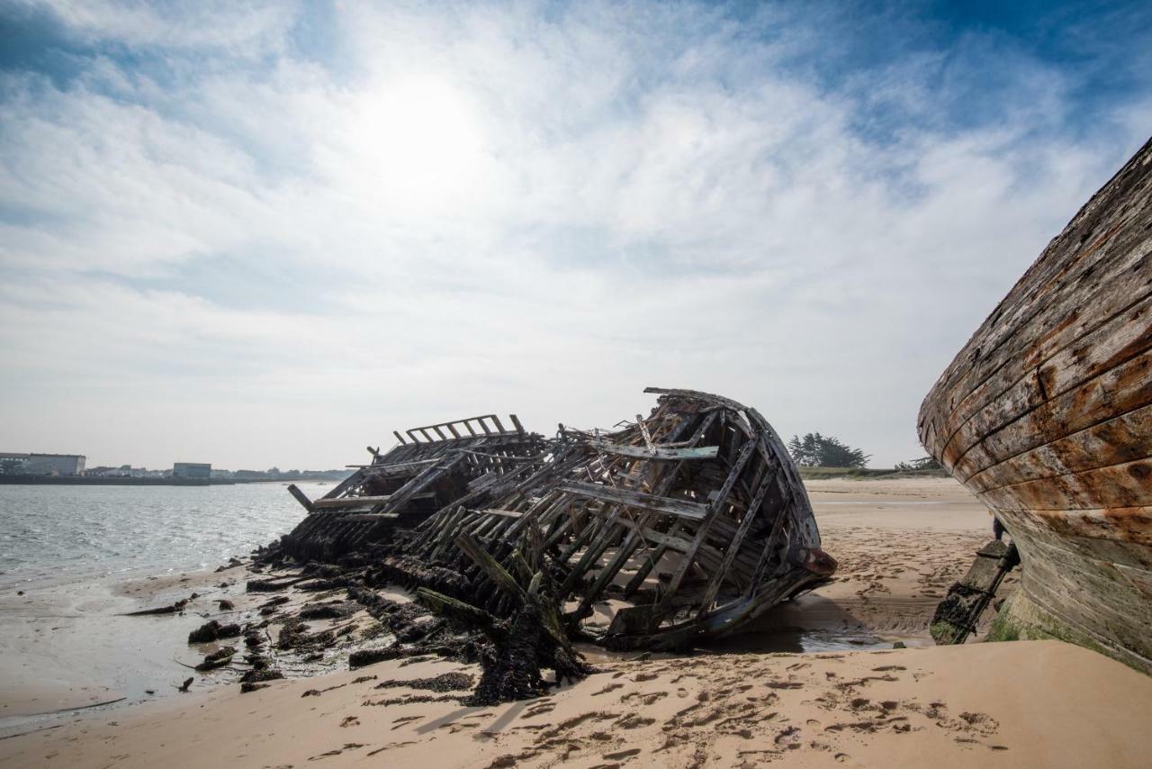 La Plage A Pied Plouhinec  Bagian luar foto